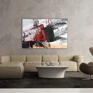 Slika za zid "Black paint splashes"