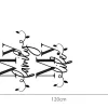 Zidna naljepnica "My family my life" - Slika 2