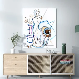 Slika za zid "Lady in white"