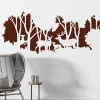 Zidna naljepnica "Forest reindeers" - Slika 3