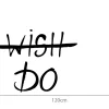 Zidna naljepnica "Wish Do" - Slika 2