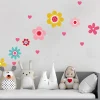 Naljepnica za zid "Colorful flowers"
