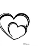 Zidna naljepnica "Hearts" - Slika 3