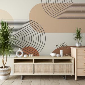 Tapeta za zid "Abstract Shapes"
