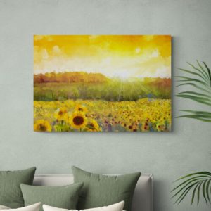 Wall painting “Another Field Of Gold”