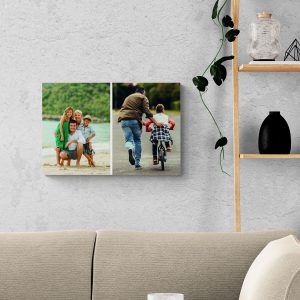 Moje slike na platnu 70x50cm, kolaž dvije slike