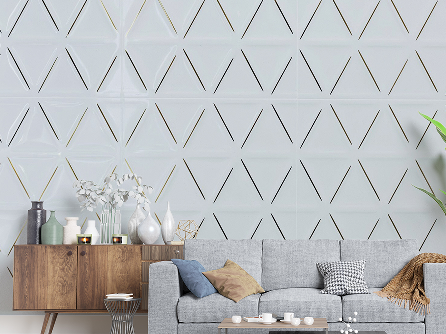 Tapeta za zid “Whimsical Weave” u interijeru