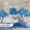 Tapeta za zid "Blue winter forest" - Slika 6