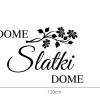 Zidna naljepnica "Dome Slatki Dome" - Slika 5