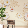 Tapeta za zid "Smooth flowers" - Slika 3