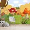 Tapeta za zid "Mushroom village" - Slika 2