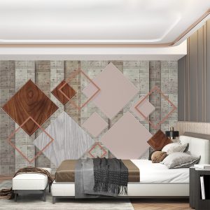 Tapeta za zid "Rhomb patterns"