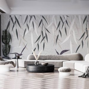 Tapeta za zid "Hanging leaves"