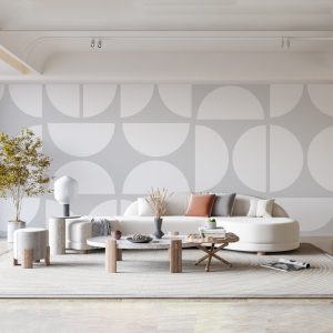 Tapeta za zid "Half Circles"