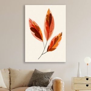 Wall painting “Autumn Leaves”