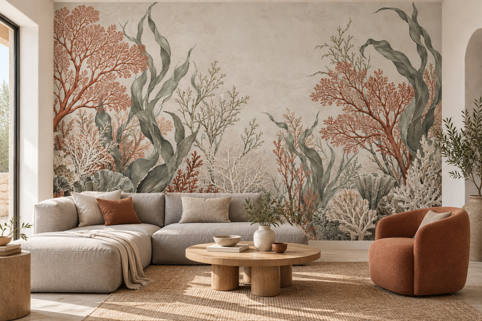 Tapeta za zid "Coral"