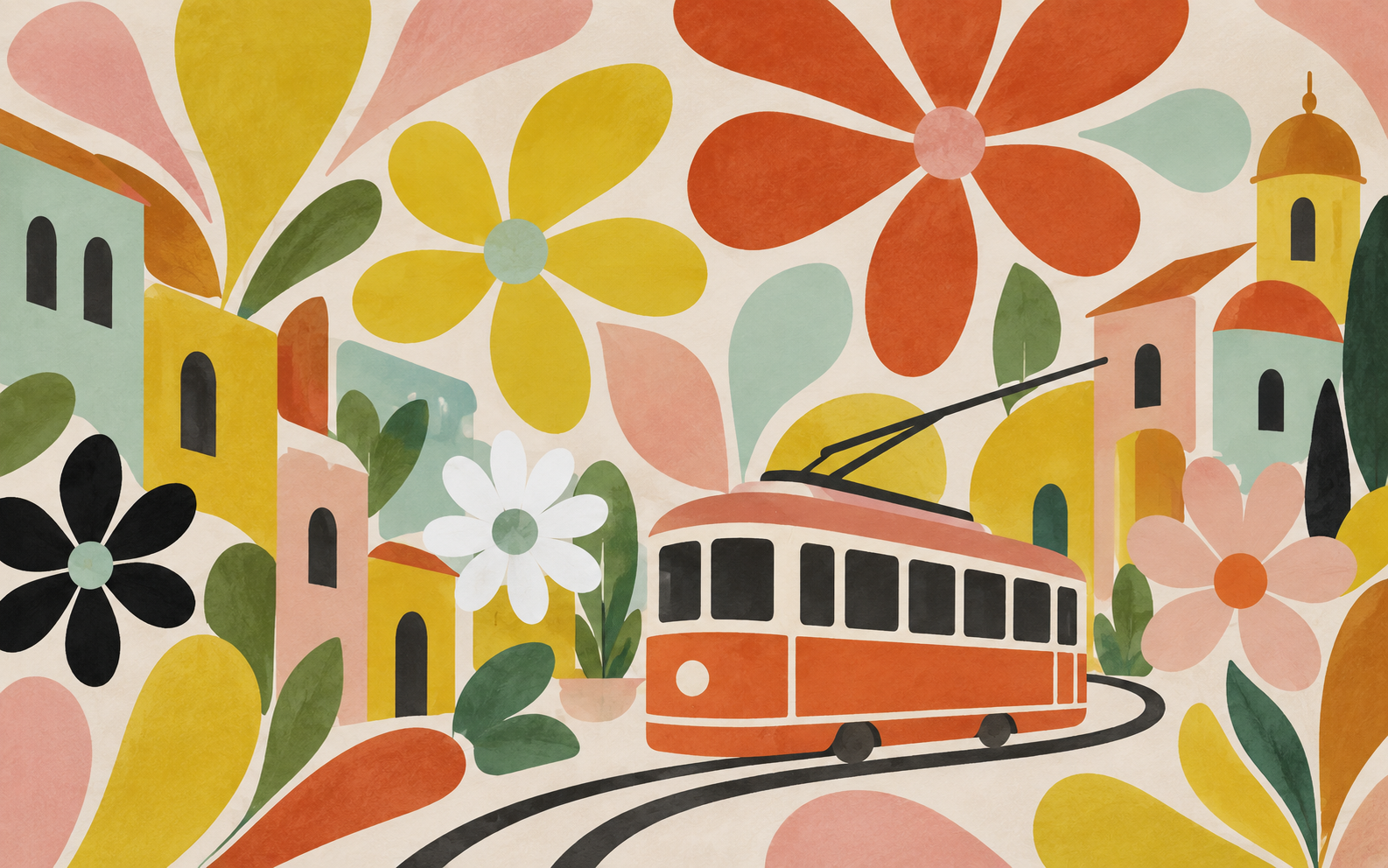 Tapeta za zid "Love Train" - Slika 6