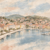Tapeta za zid "Mali Lošinj – Uvala" - Slika 5